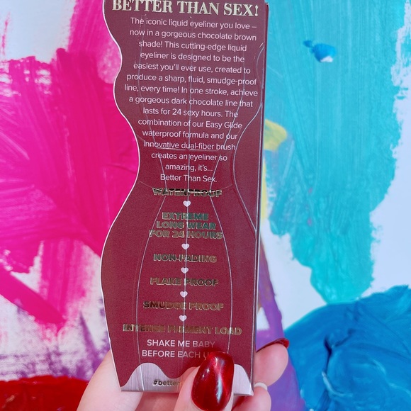 TOO FACED Chocolate Better Than Sex Easy Glide Waterproof Liquid Eyeline… - Picture 4 of 8